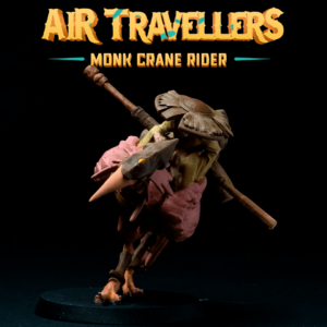 Monk Crane Rider