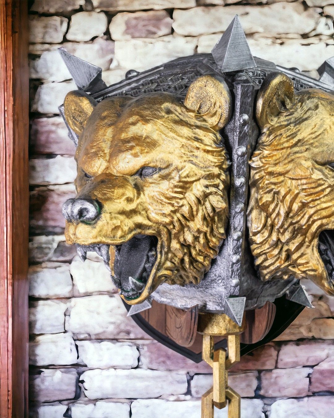 Bear’s Mighty Flail – 3D‑Printed Cosplay Prop Kit (Unpainted, Numbered Parts) - Image 10