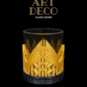 Art Deco Glass Cover