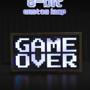 8-Bit Customizable Lamp