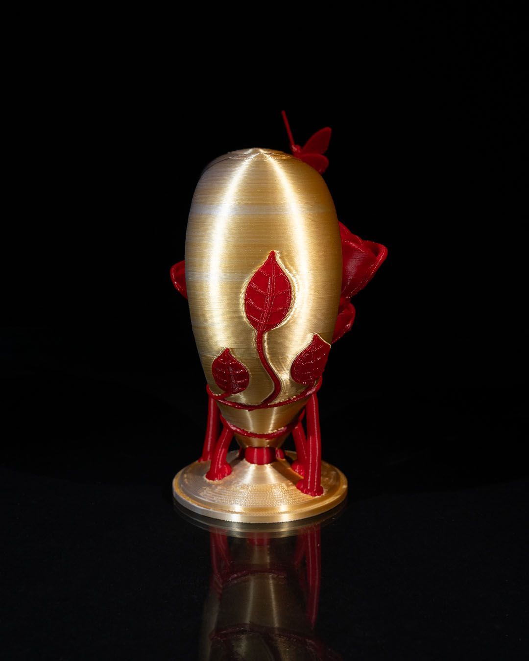 Koza Heart and Roses Ornament - Image 6