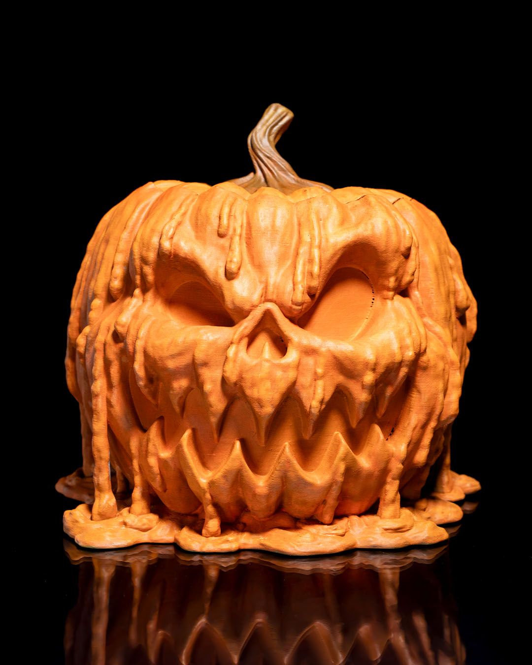 Melting Pumpkin Candy Dispenser - Image 3