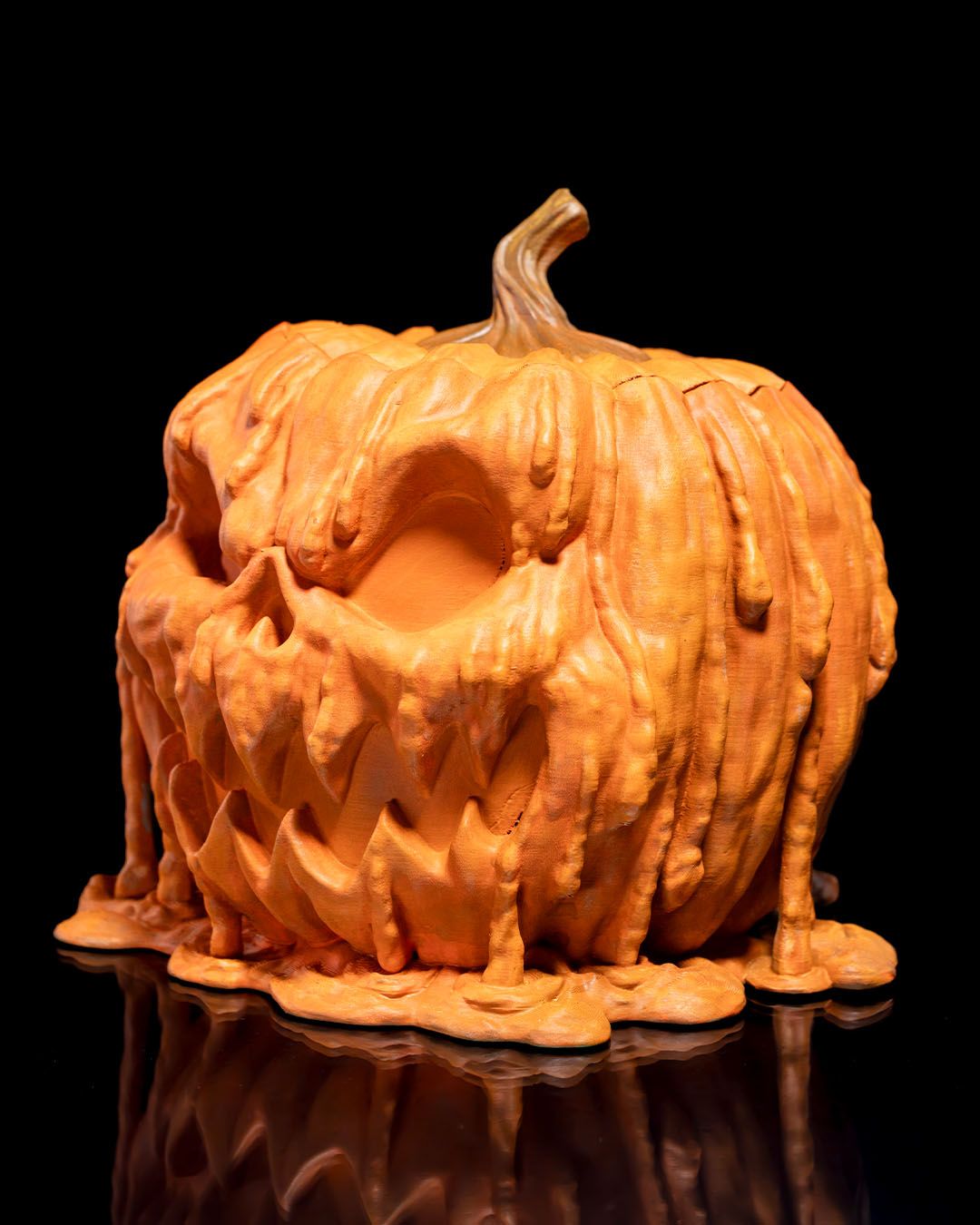 Melting Pumpkin Candy Dispenser - Image 2