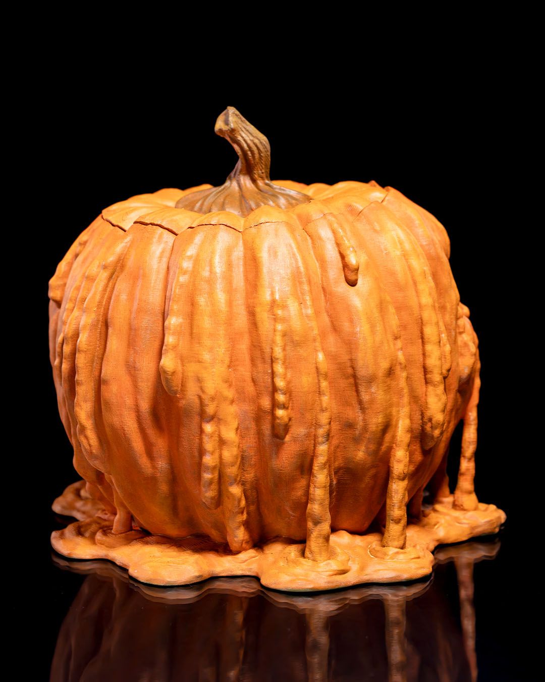 Melting Pumpkin Candy Dispenser - Image 4