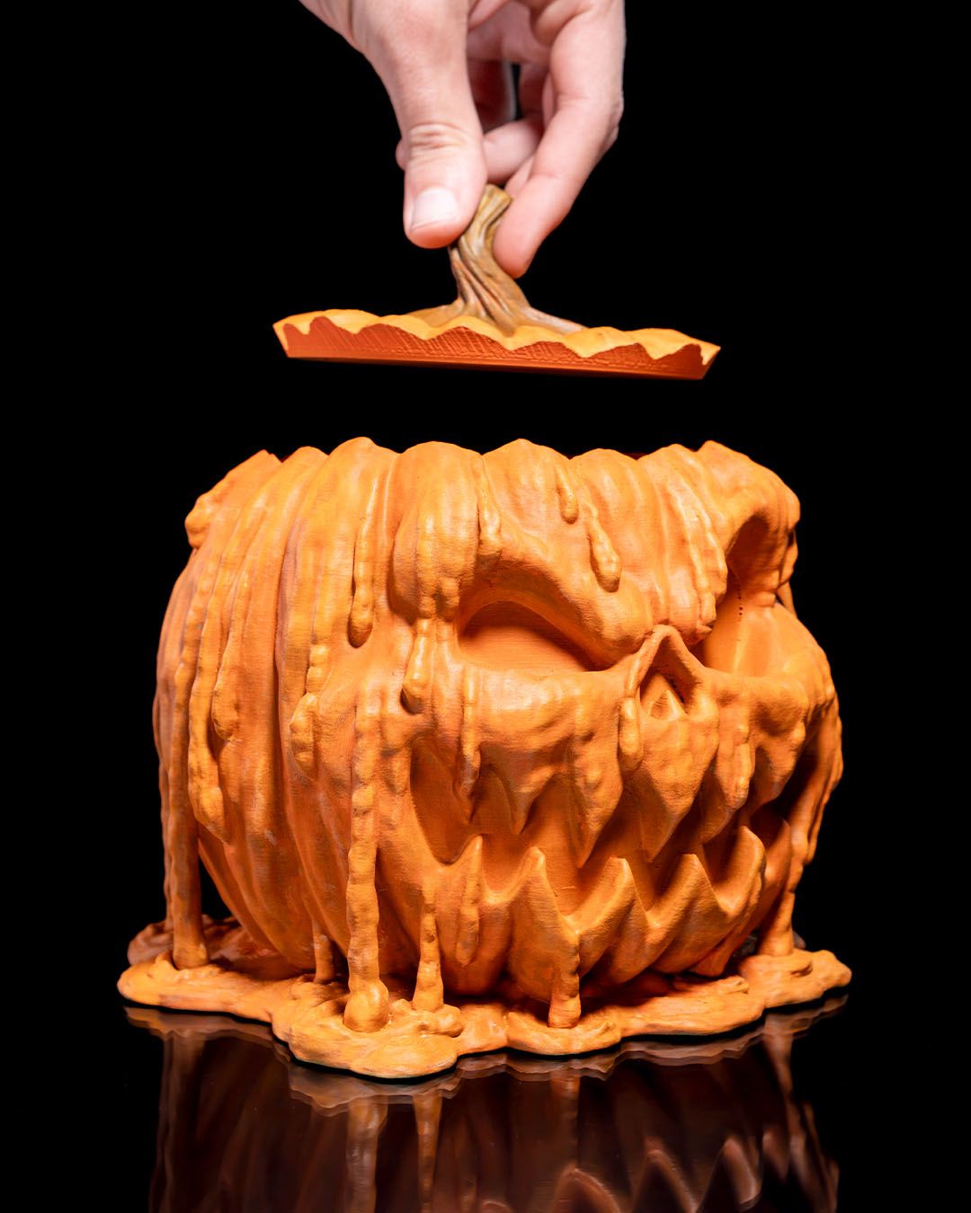 Melting Pumpkin Candy Dispenser - Image 5