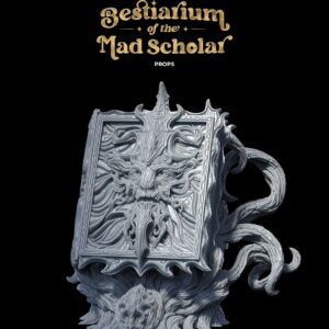 Props: The Bestiarium of the Mad Scholar | 3D-Printed RPG Accessories | Magical Beasts & Artifacts
