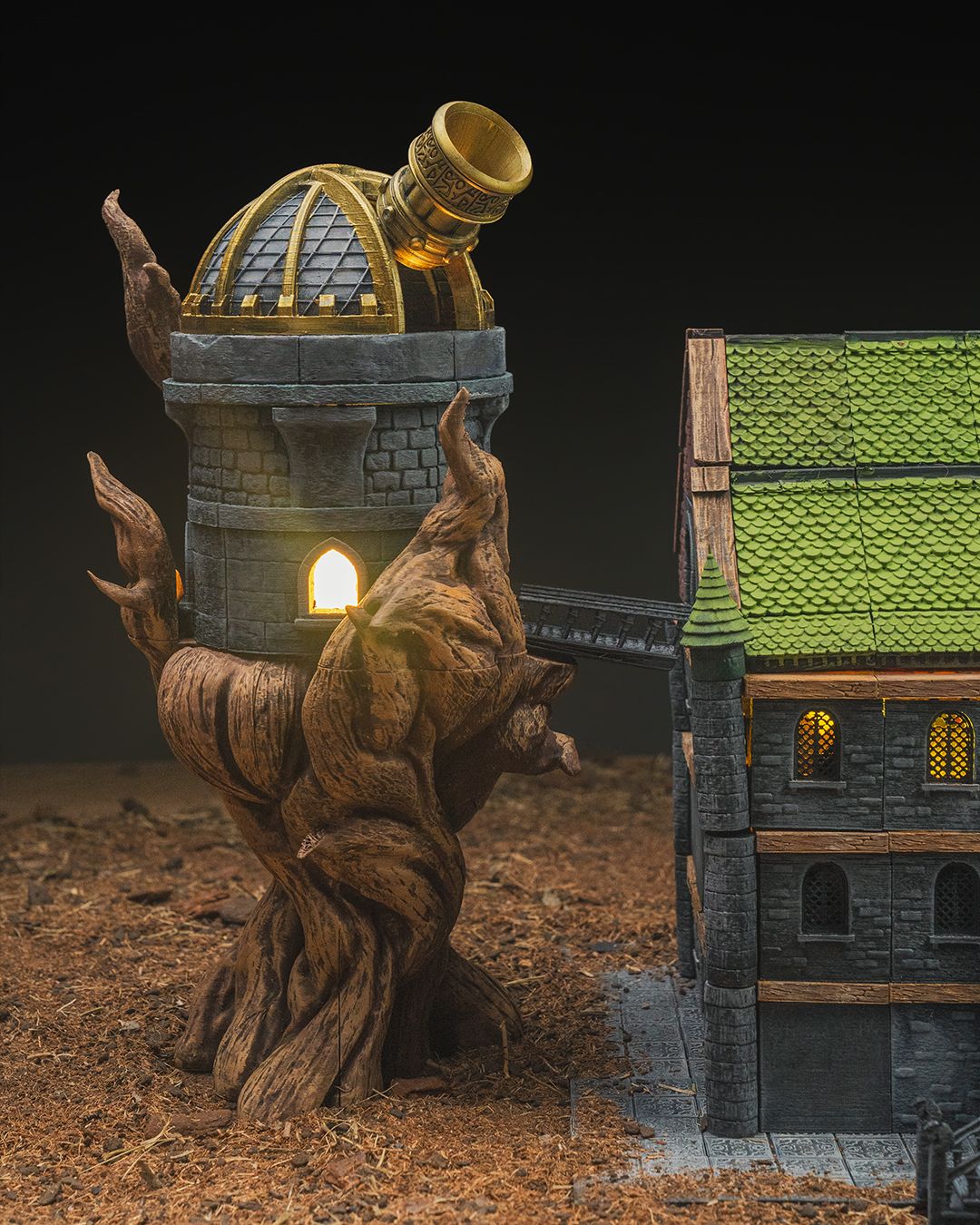 Scholar's Tower | 3D-Printed RPG Terrain | Epic Tower for Fantasy Tabletop Games - Image 4