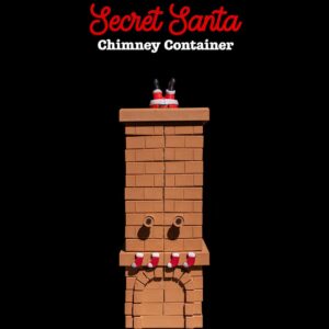 Secret Santa Chimney Container