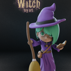 Witch Toy Art