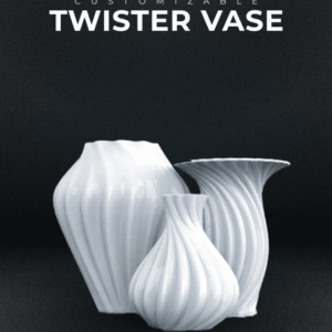 Twister Vase Customizable