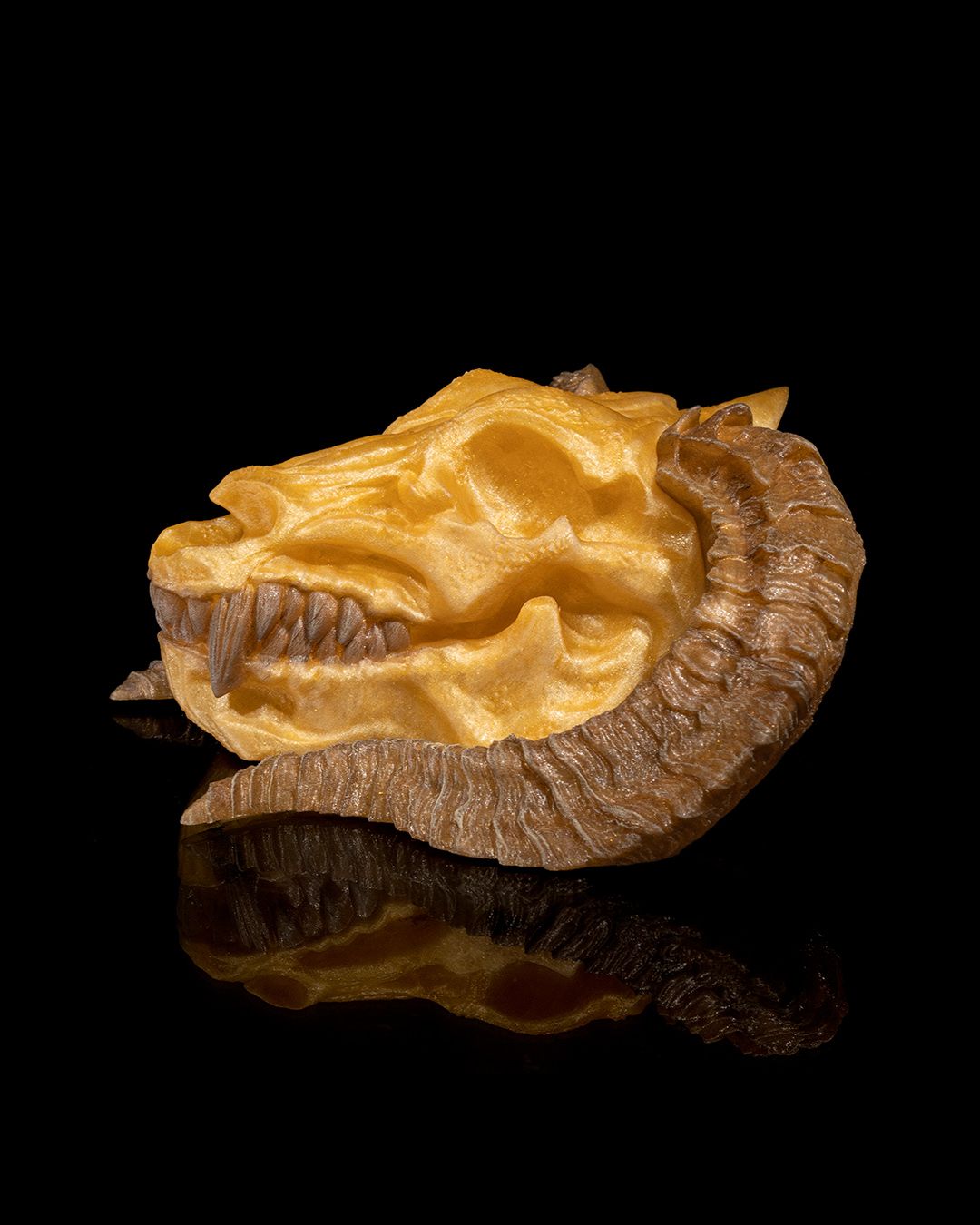 Gold Dragon Skull - Image 9