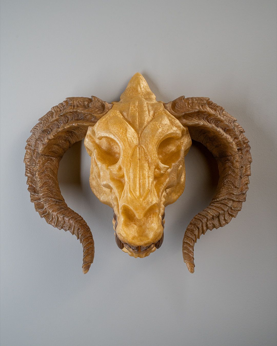 Gold Dragon Skull - Image 12