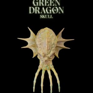 Green Dragon Skull