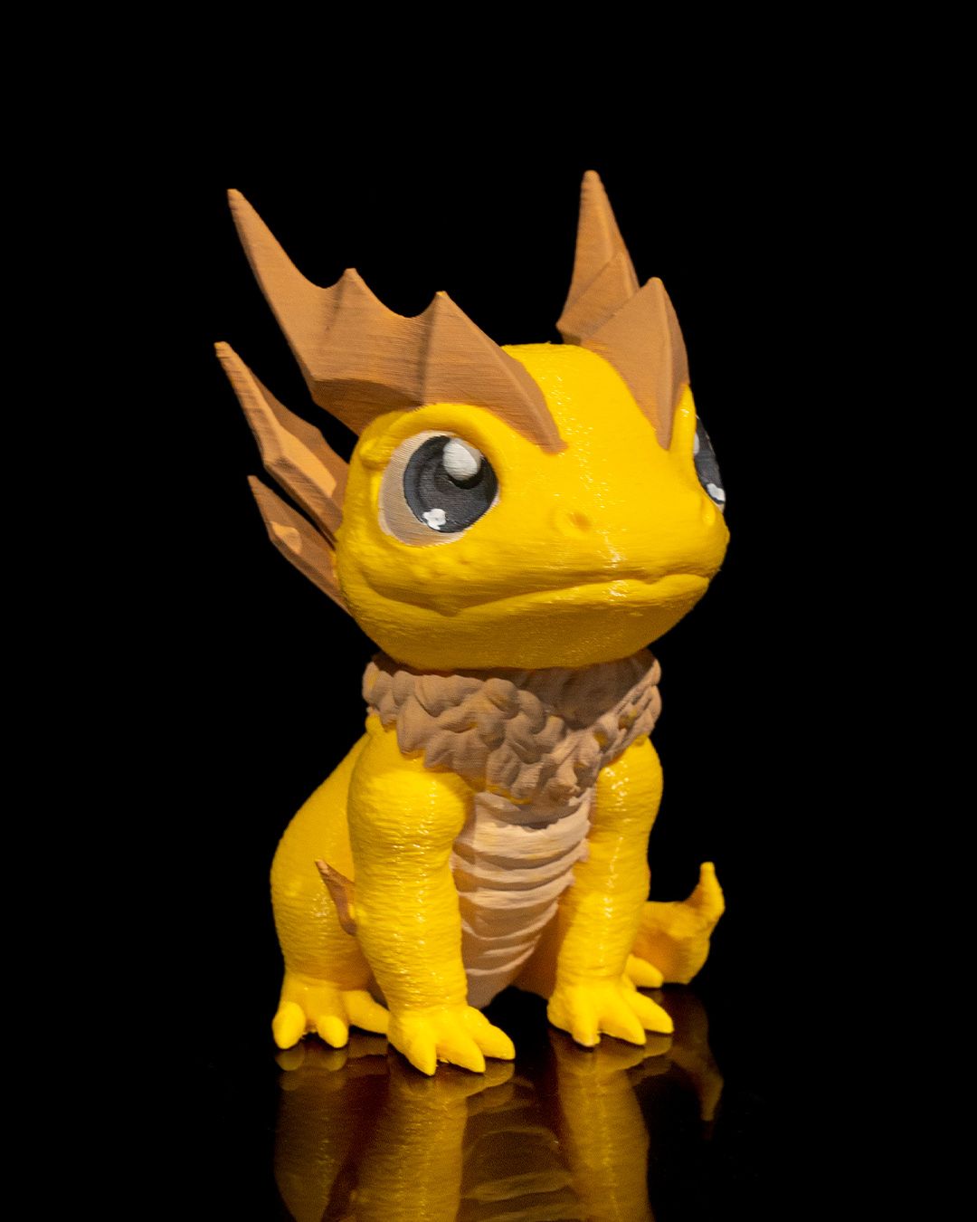 3D Printed Baby Lightning Dragon & Egg – Electrifying Hatchling Collectible - Image 10