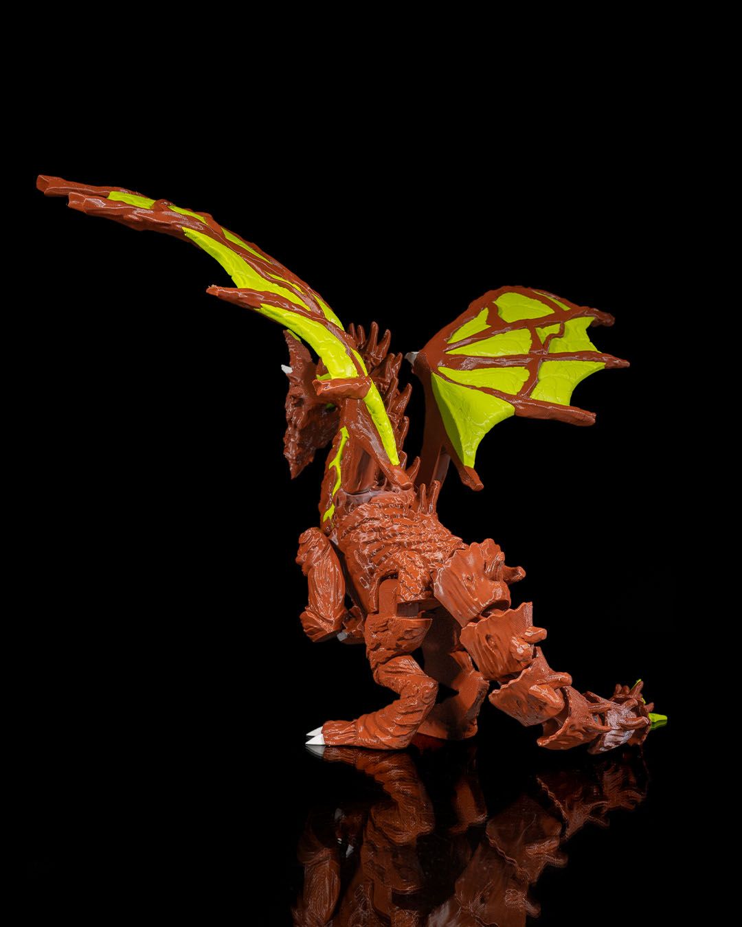 Escultura de Dragão Geek – Decoração Fantasia em Impressão 3D - Image 8