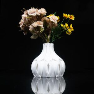 Vāze linejs - balta