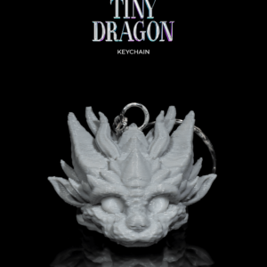 Tiny Dragon Keychain