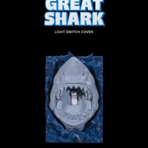 Great Shark Light Switch Cover