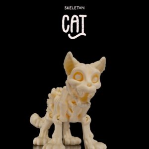Chat Squelette articulé