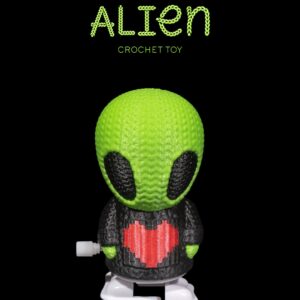 Alien Crochet Toy 