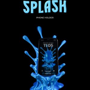 Splash Phone Holder - Blue