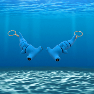 Hammerhead Shark Keychain