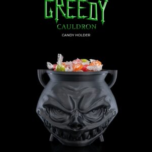 Greedy Cauldron Candy Holder