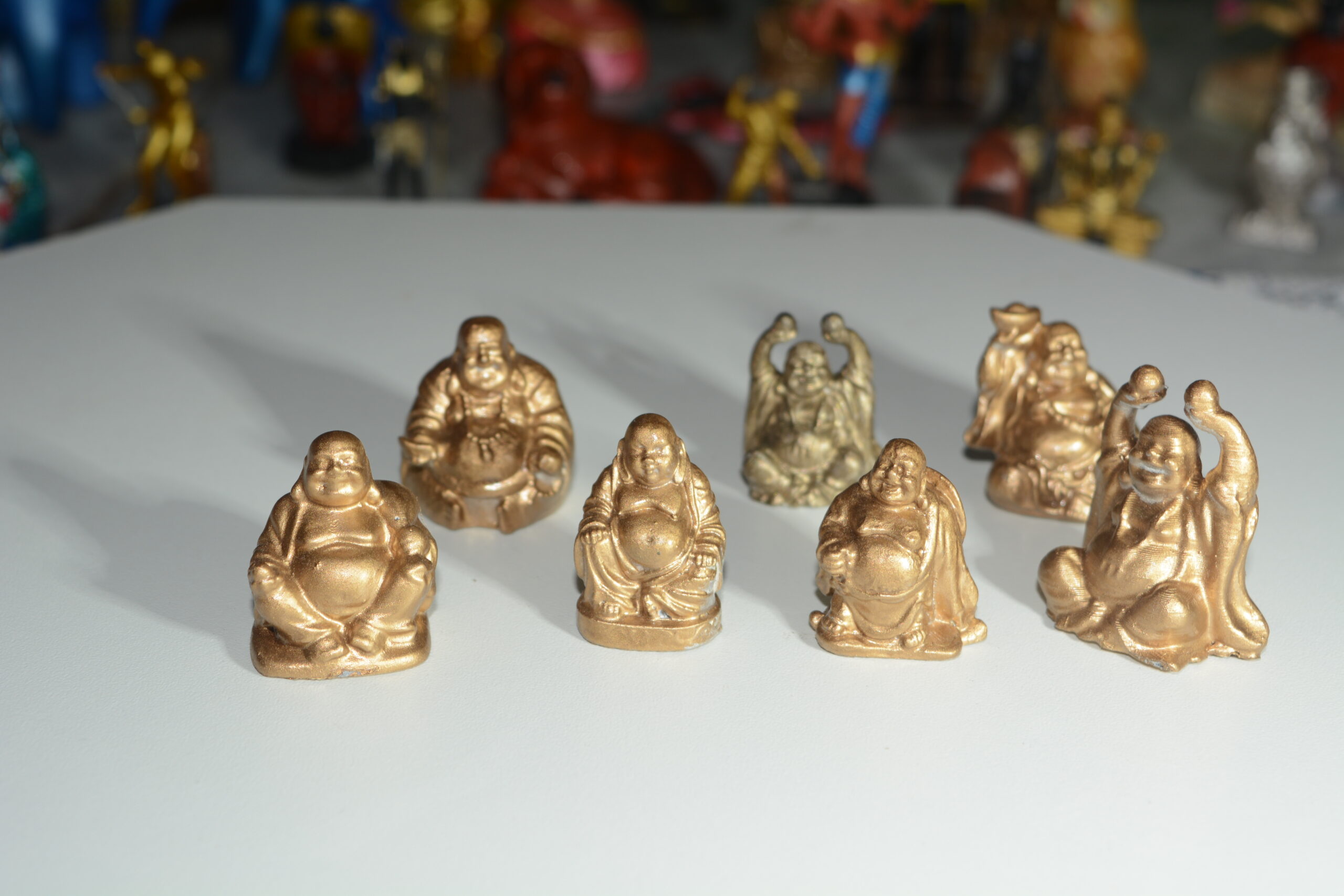 🌟 Coleção Exclusiva de Miniaturas de Budas Dourados: Traga Serenidade e Elegância para Seu Espaço! 🌟