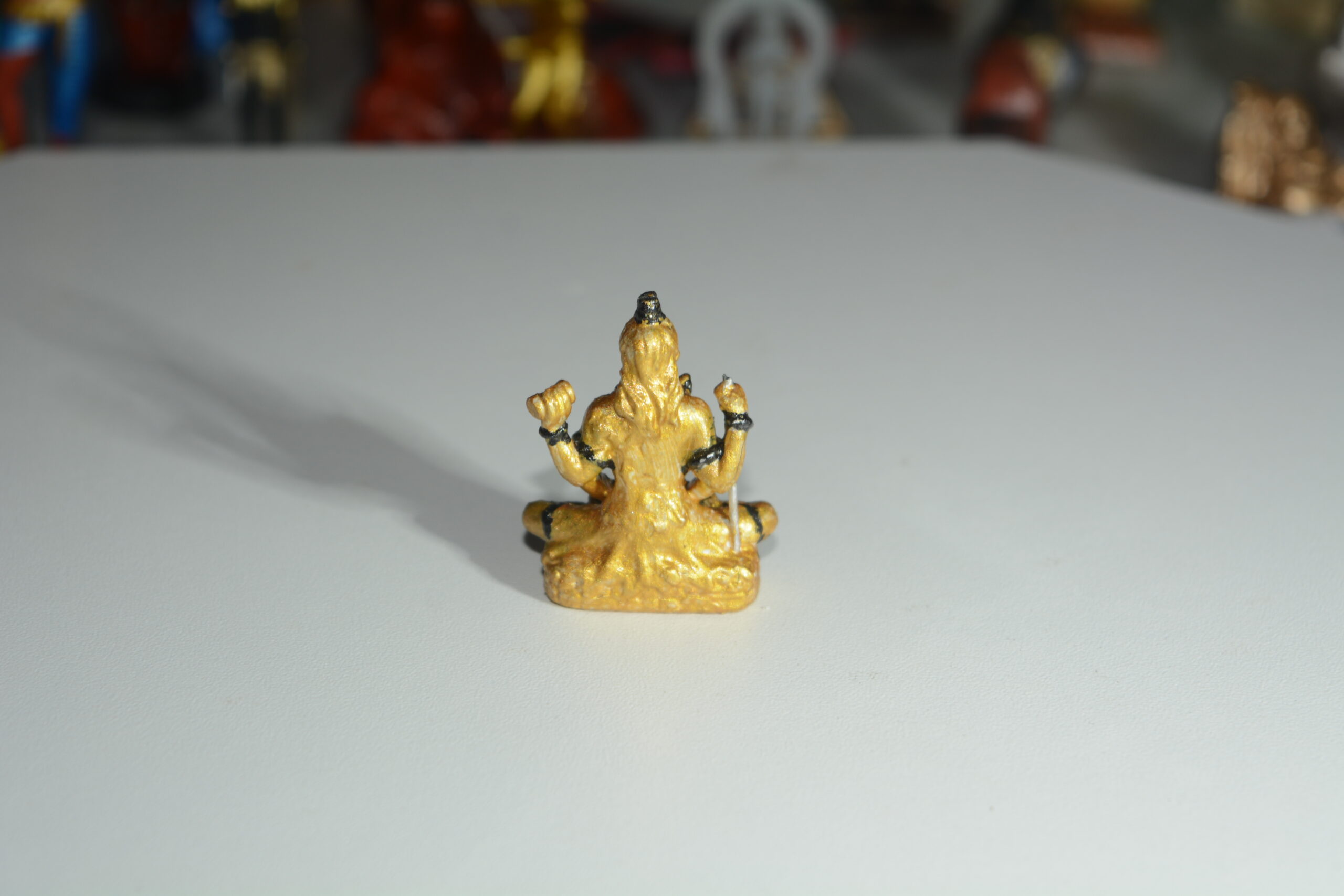 🌟 Miniatura da Deusa Shiva em Resina - Pintada à Mão 🌟 - Image 2