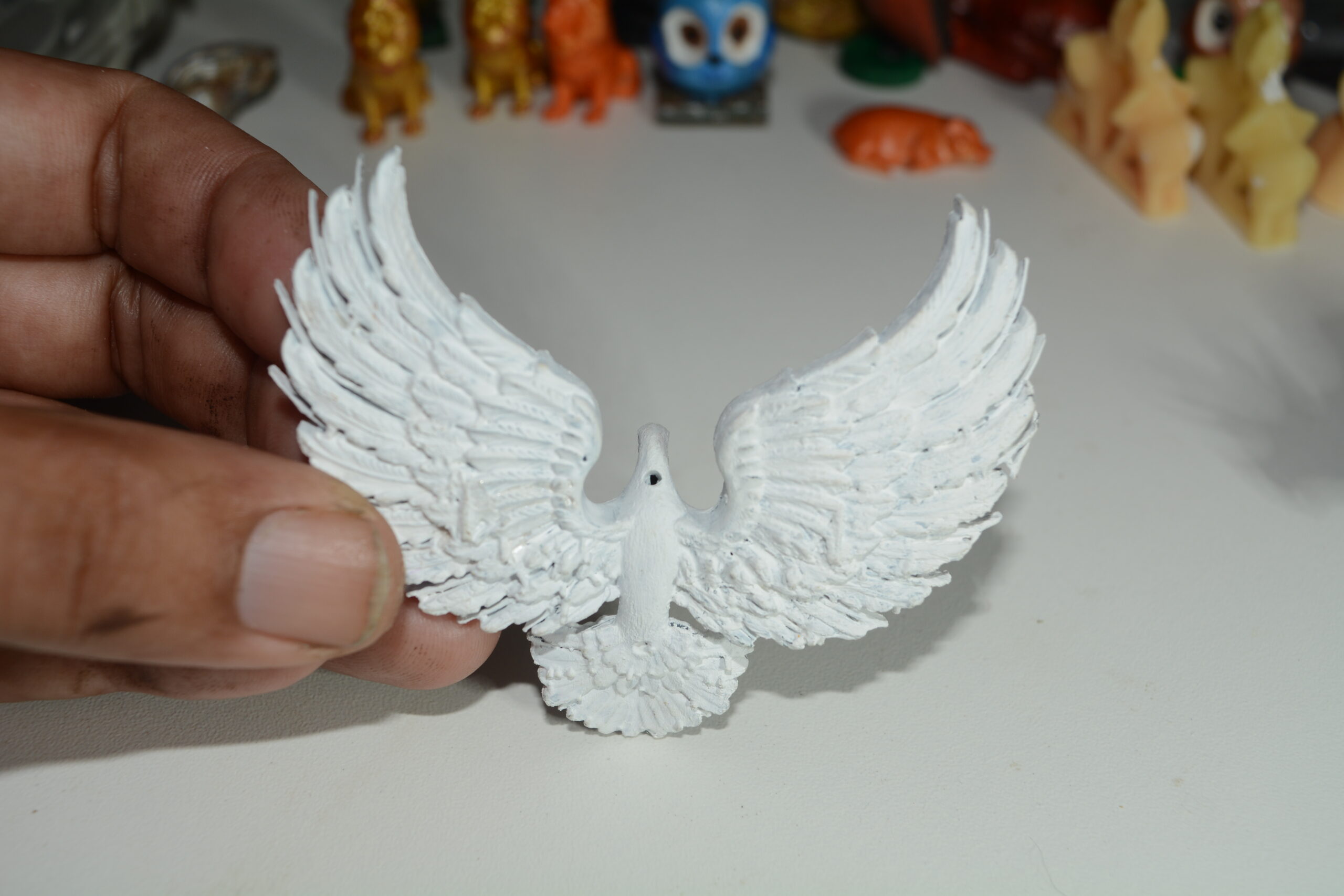 🌟 Conheça o Bombo Branco: A Representação do Espírito Santo! 🌟Lembrança Perfeita para Encontros Religiosos! 🌟 - Image 4