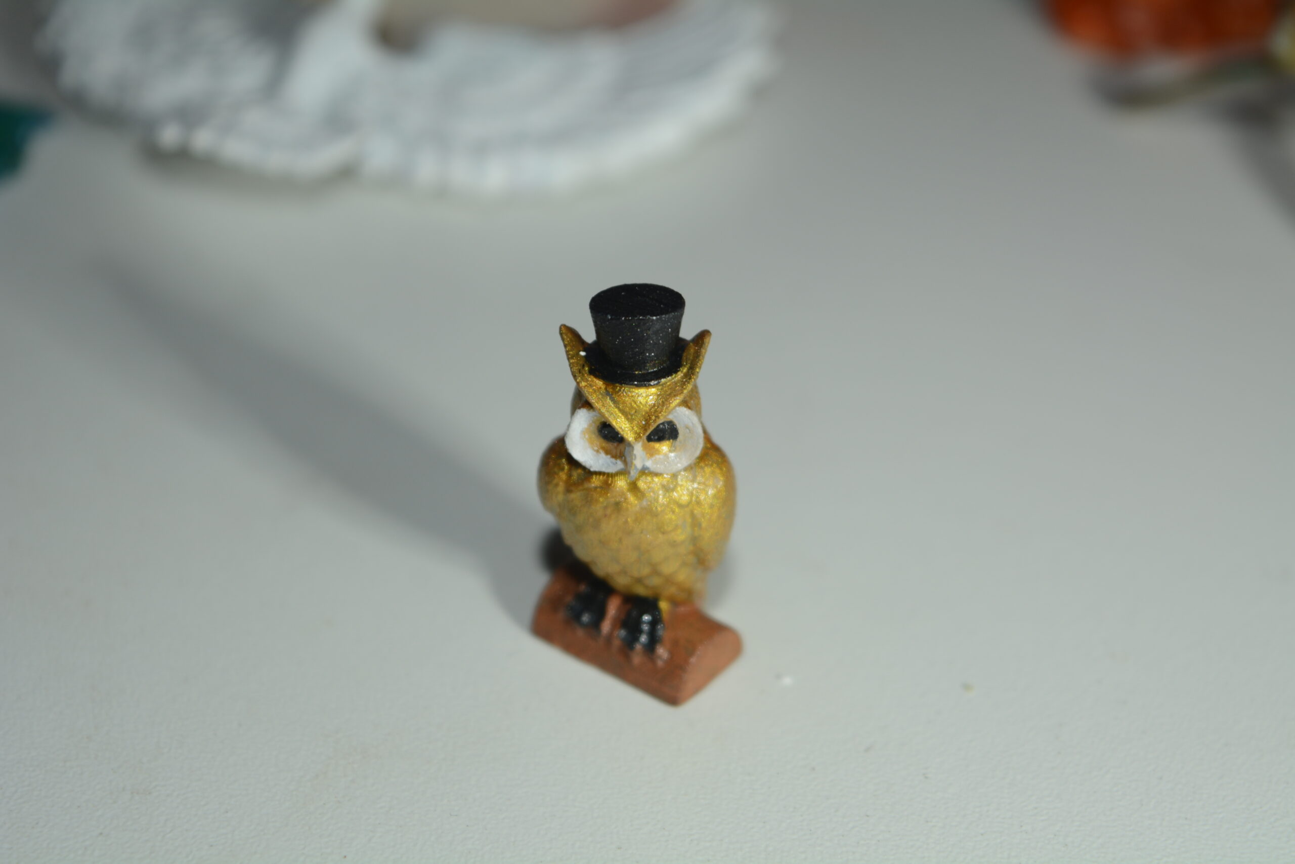 🌟 Miniaturas de Casal de Corujas: O Presente Perfeito para Namorados - Elegância e Amor em Resina! 🌟 - Image 5