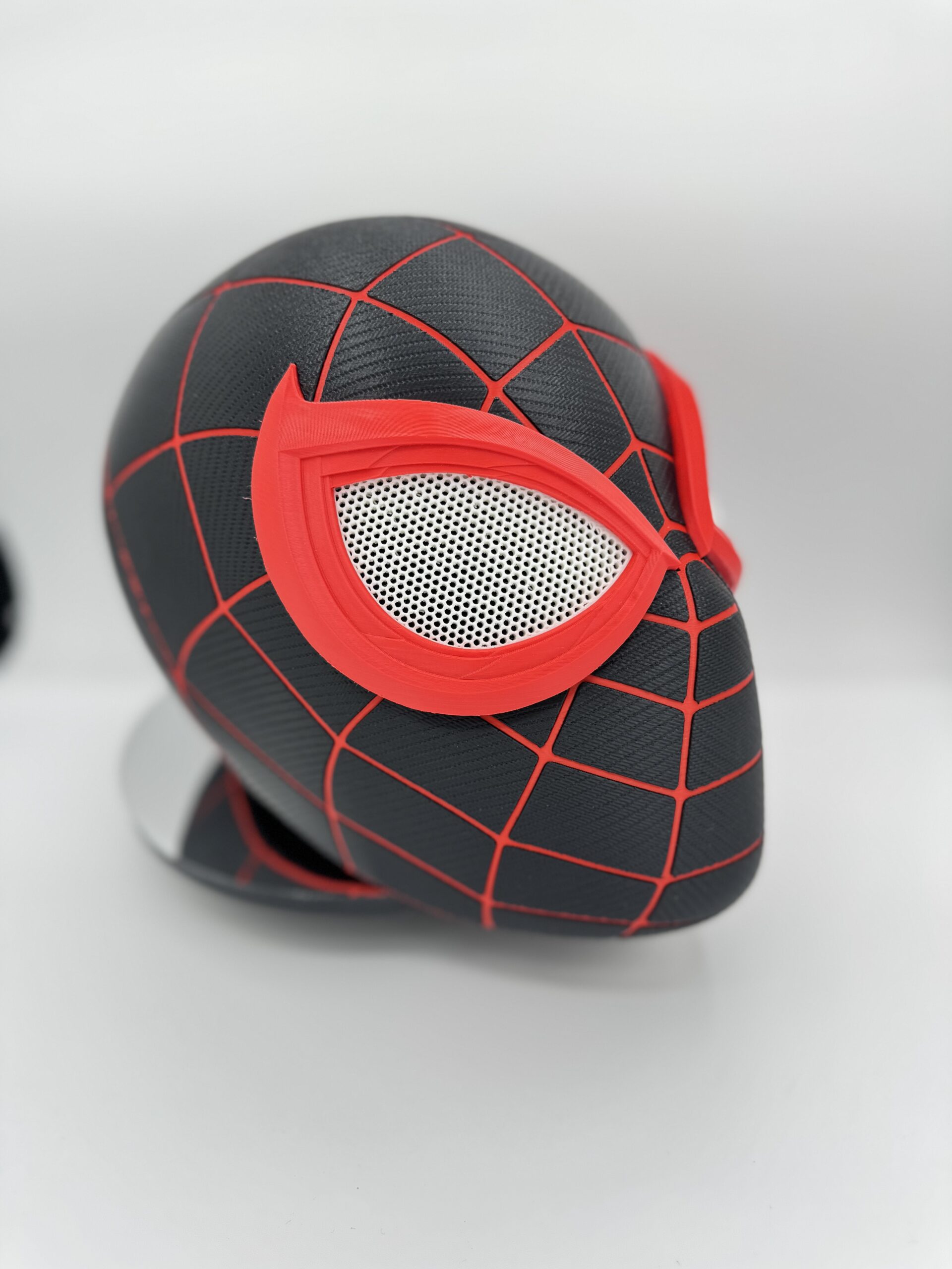 Miles Morales Spiderman Cosplay Helmet - Image 2