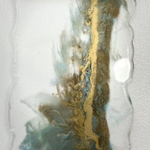 Eternal Waves: Luxury Epoxy Tray Collection (compact)