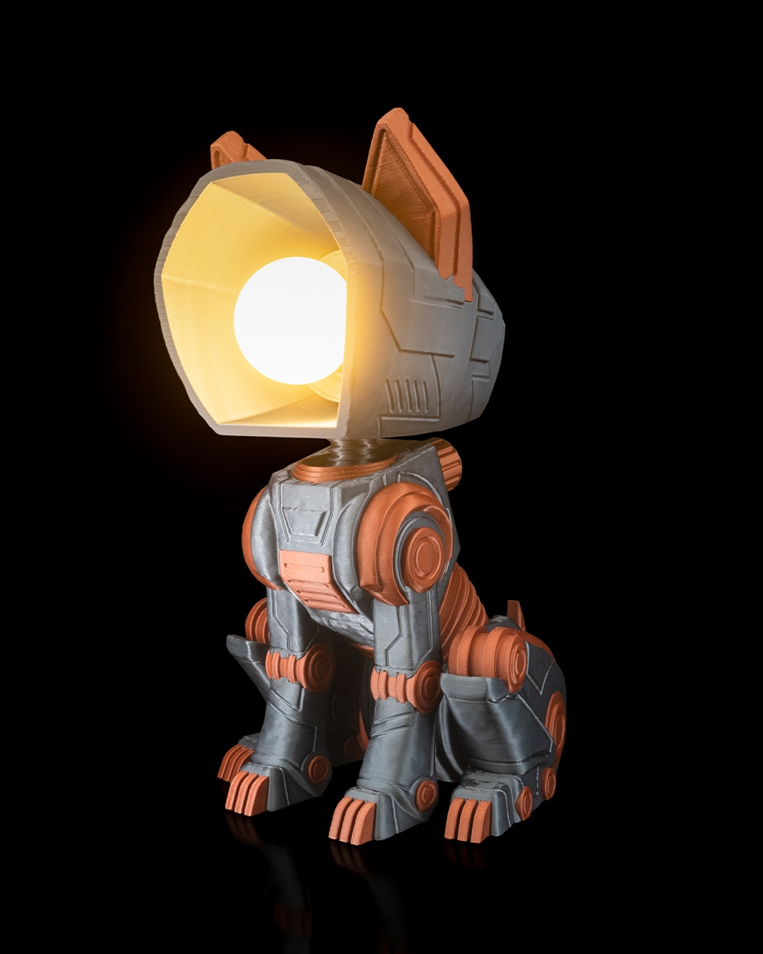 Mecha Dog - Table Lamp - Image 2