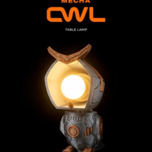 Mecha Owl - Table Lamp