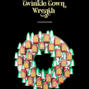 Twinkle Town Wreath Countdown