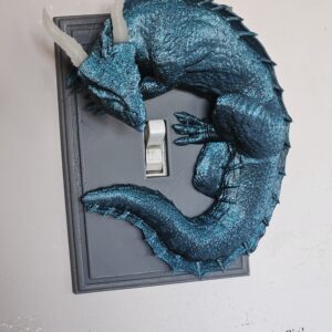 Volcanis The Dragon Warden Light Switch Cover