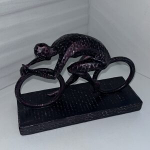 Escultura de ciclista