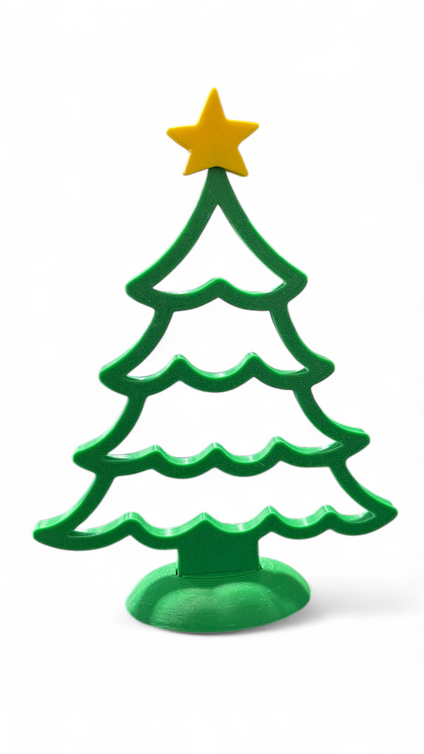 ARVORE DE NATAL VAZADA COM ESTRELHA - DECORACAO DE NATAL - Image 3