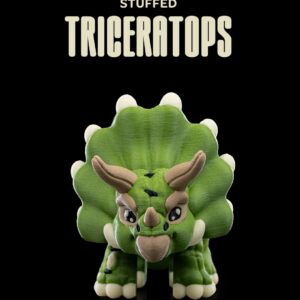 Stuffed Triceratops