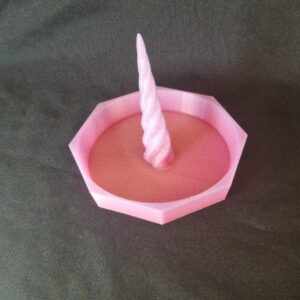 Plateau à bijoux licorne