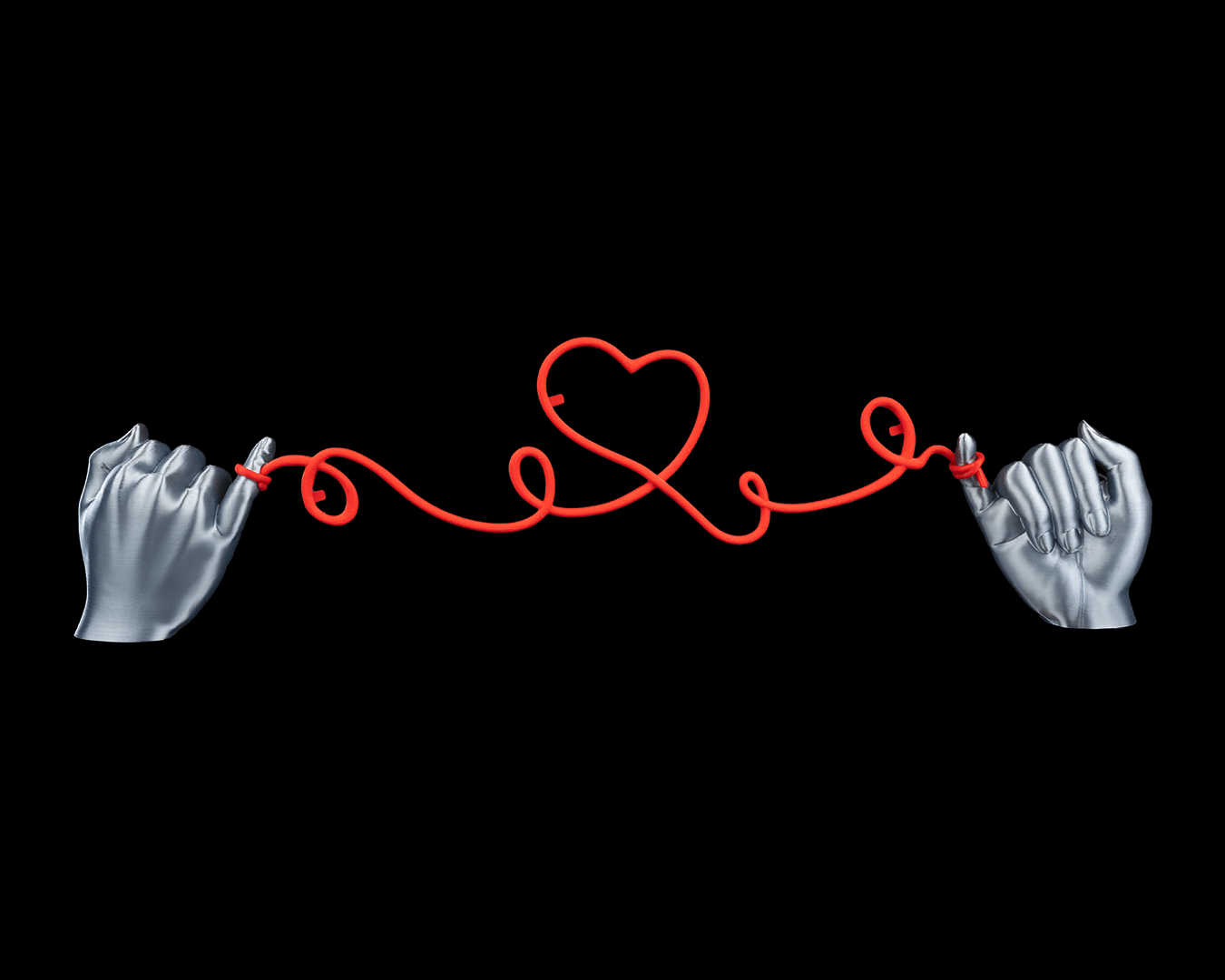 Porta-Retrato 3D “linha do destino” - Image 3