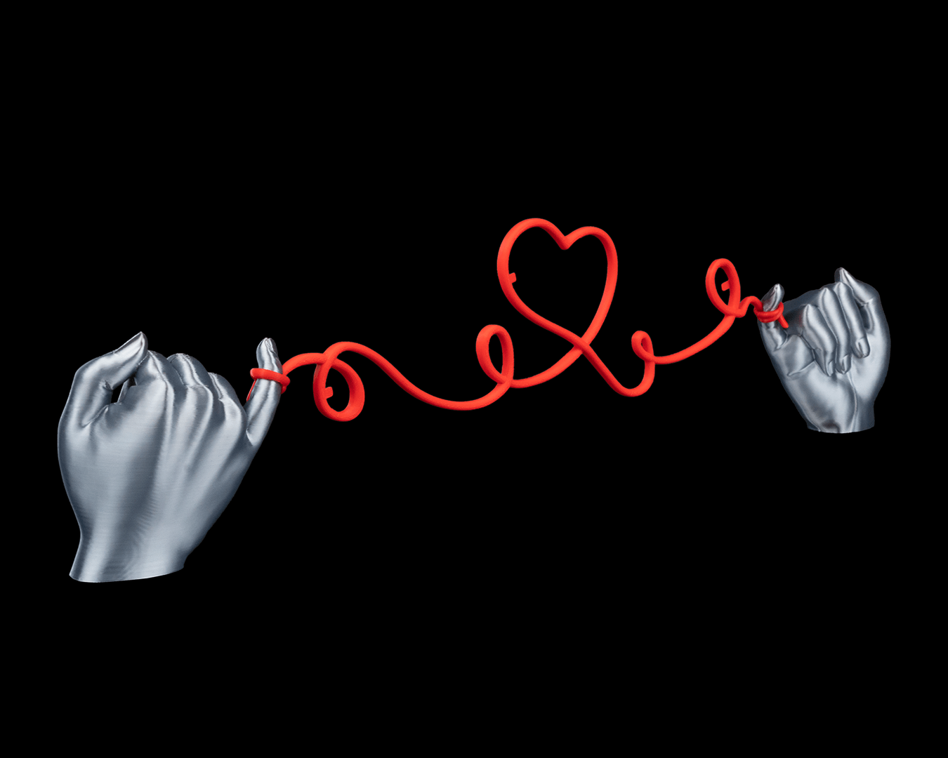 Porta-Retrato 3D “linha do destino” - Image 4