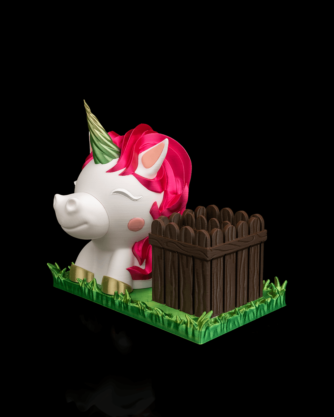 Ms. Unicorn glasses and pen holder - Image 6