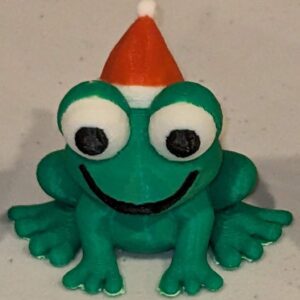 Frog santa