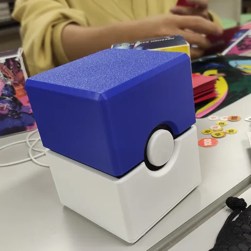 🔴⚪ Pokéball Double Deck Box – Customizable Pokémon Storage - Image 2