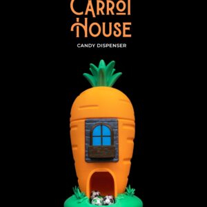 Carrot House Candy Dispenser