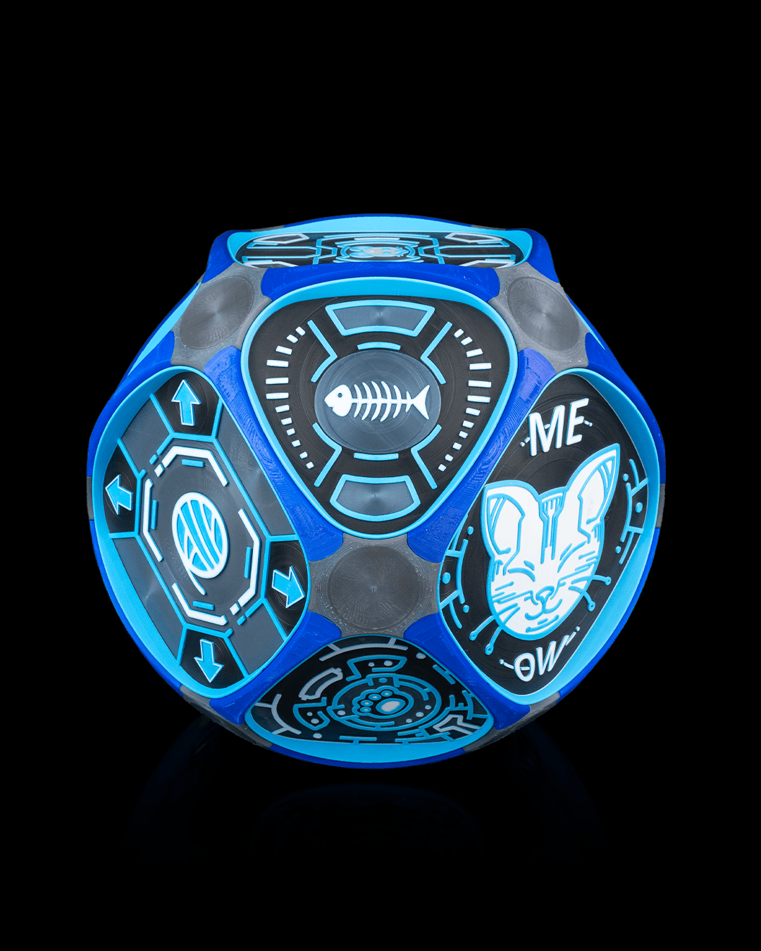 Cyber Pattern Pet House - Image 5