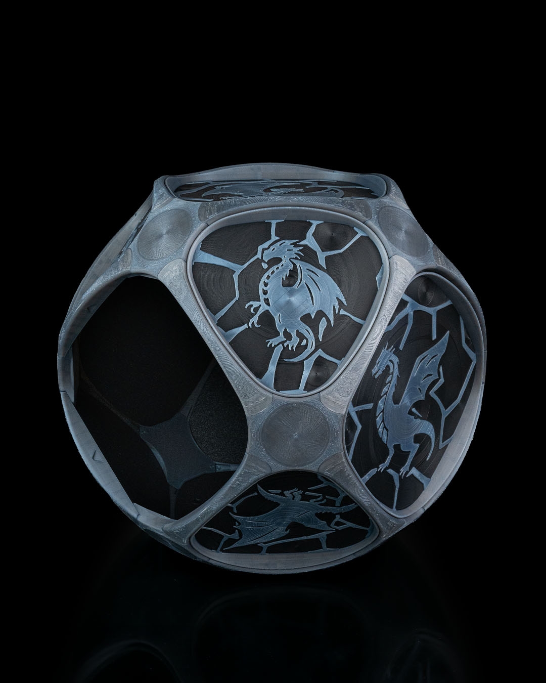 Dragon Pattern Pet House - Image 3