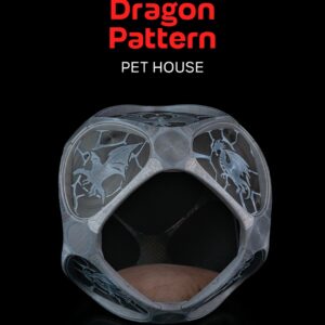 Dragon Pattern Pet House